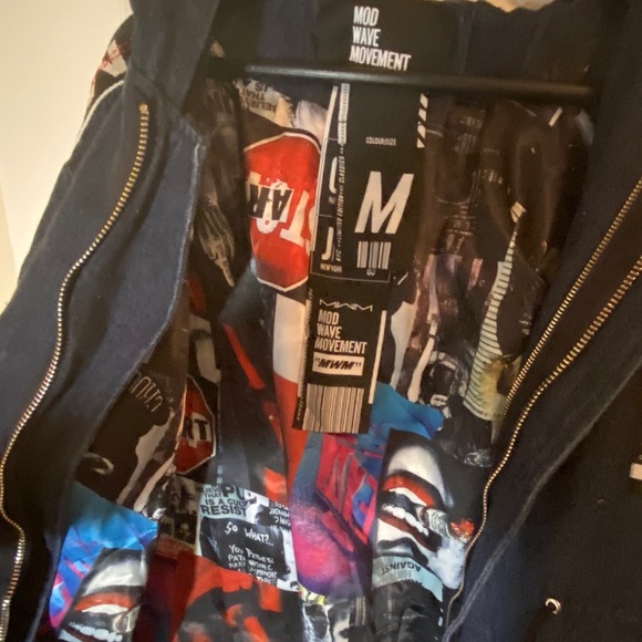 Mod Wave Movement jean jacket - Picture 2 of 4